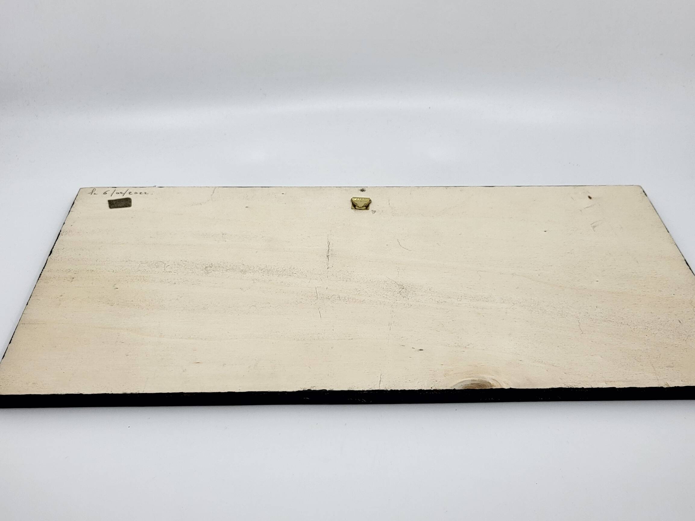 Tableau Art Naïf peinture sur bois