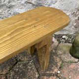 Pair of small vintage benches