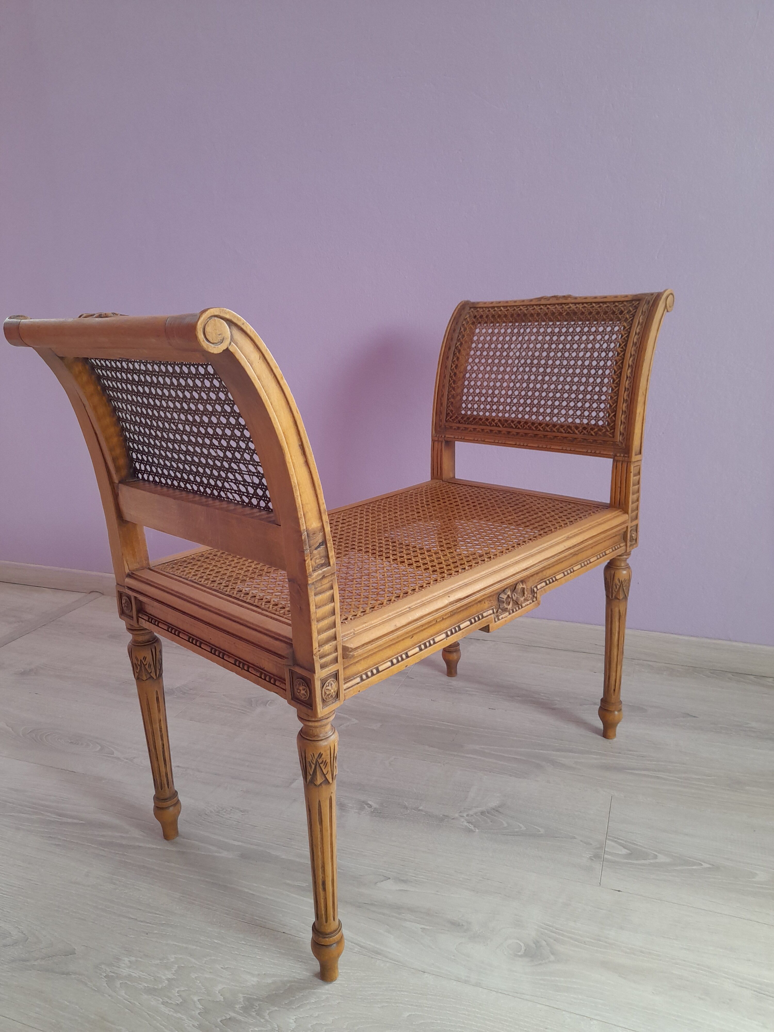 Bench canned early 20th century