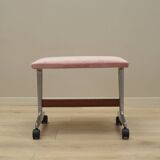 Pink footrest, Danish design, 1960s, production: Denmark