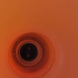 Vintage space age glass pendant light, Peill and Putzler