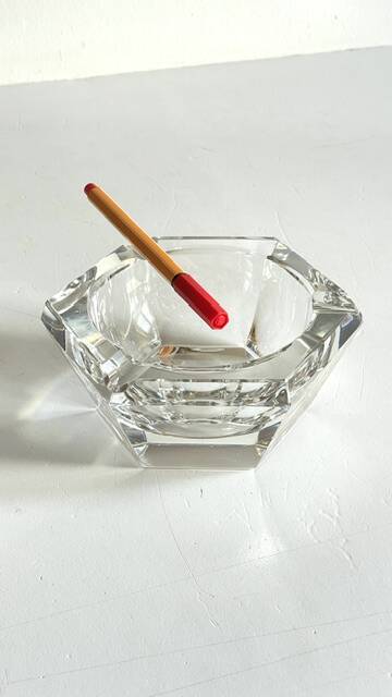 CENDRIER Vide-Poche CRISTAL Vintage