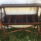 Door magazines / hotel books in mahogany