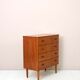 Commode en teck scandinave
