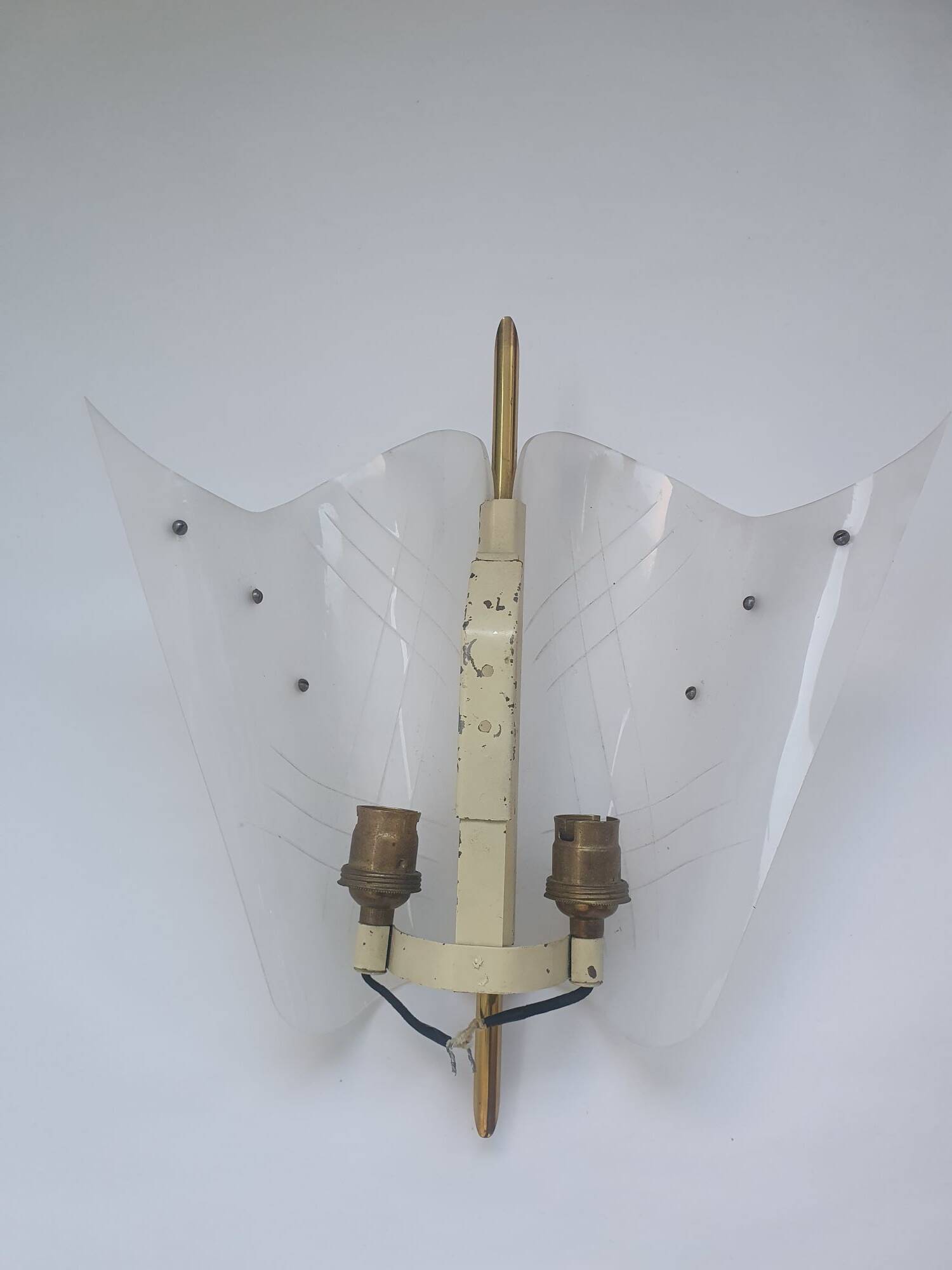 Pair of 50s Rockabilly Butterfly Wall Lights