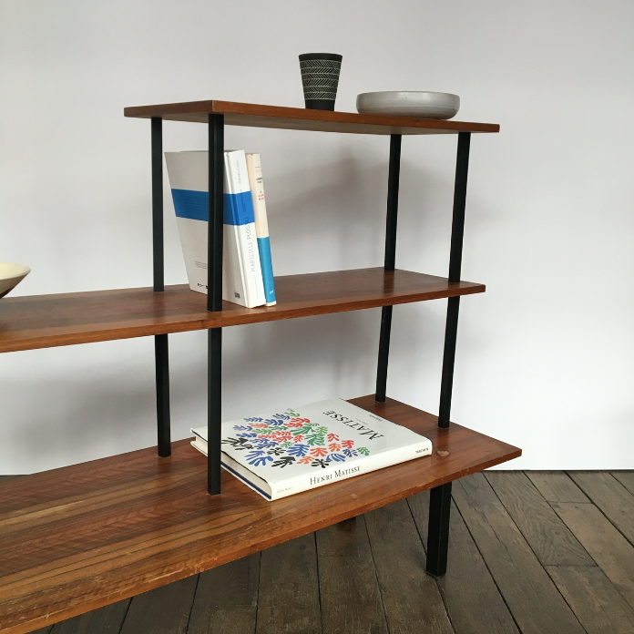 Asymmetrical vintage shelf