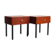 Pair of bedside tables by Pierre Guariche for Meurop