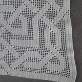 Crocheted table path