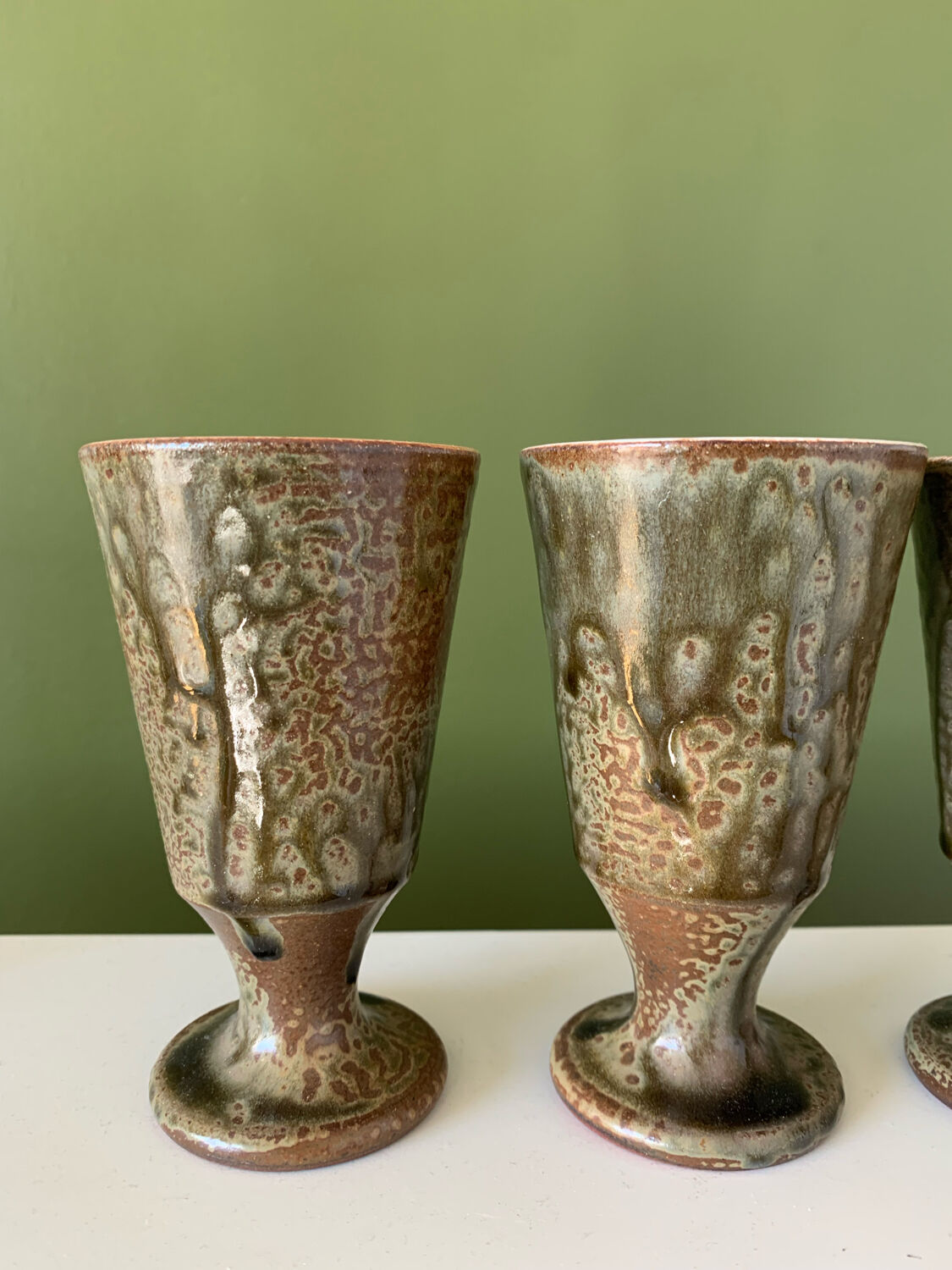 Mazagran terracotta cups