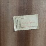 wood sideboard 1960s 2 doors and 4 drawers in the middle