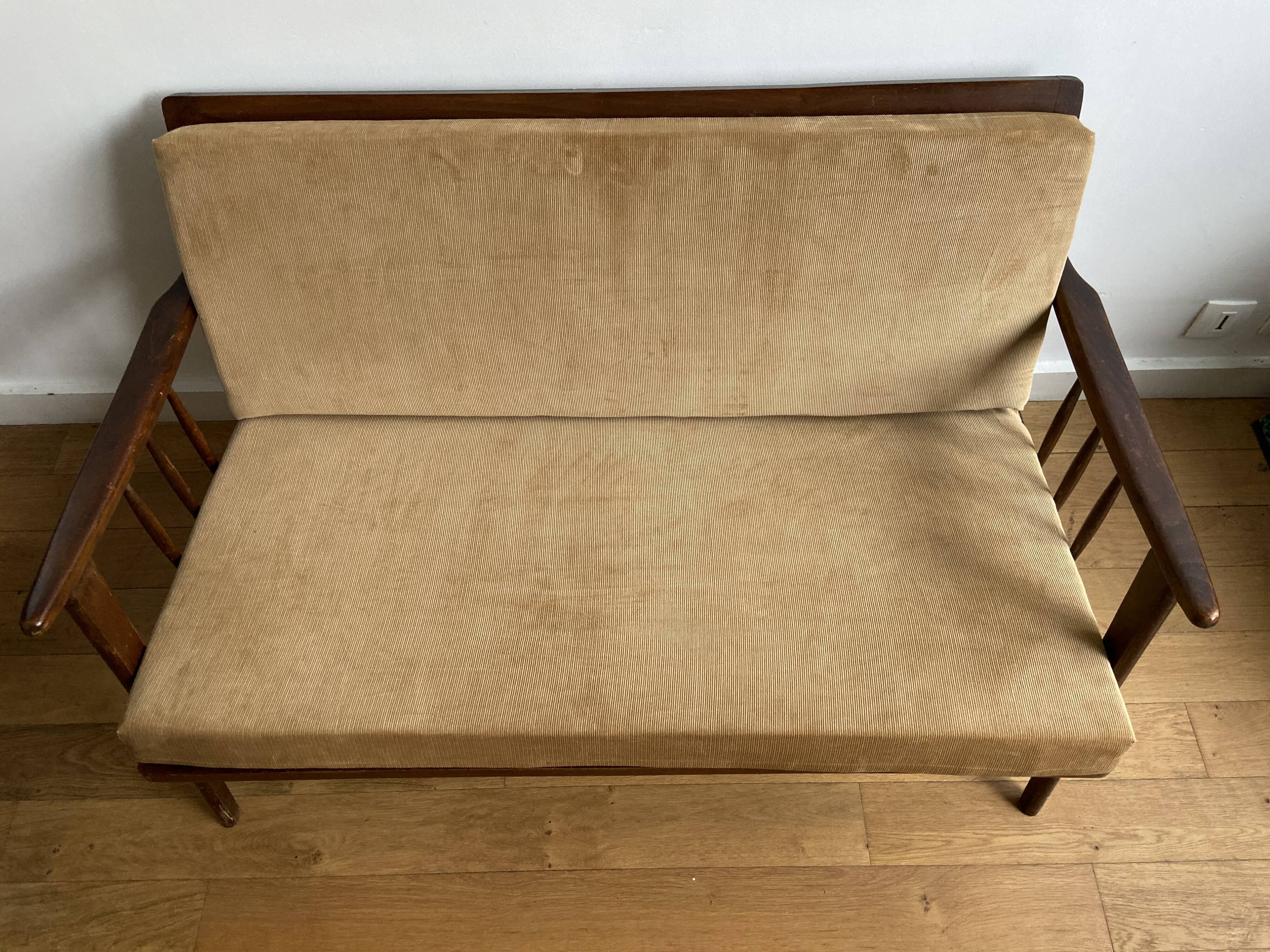 Scandinavian bench - 2-seater sofa