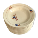 Lot of 16 plates Moulin des Loups Orchies "Germaine"