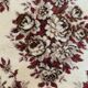 Aubusson-style mechanical carpet in 67x135 cm wool