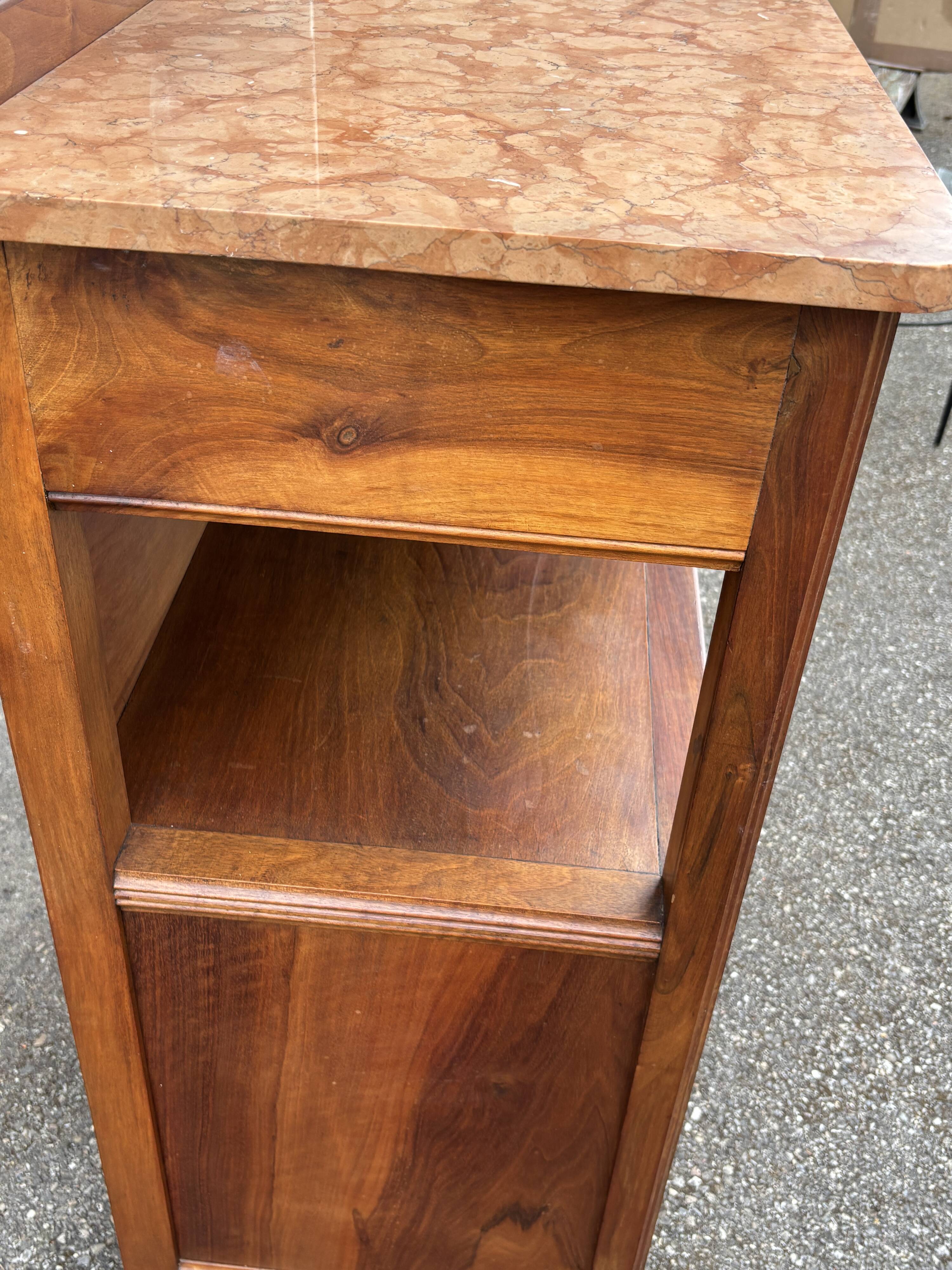 Art Nouveau Walnut Buffet 1910