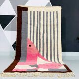 Handmade artisanal Berber rug 2.5x1.5 m