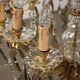 Glass chandelier Italy 20th Century