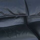 2 seater leather sofa, Cassina sofa