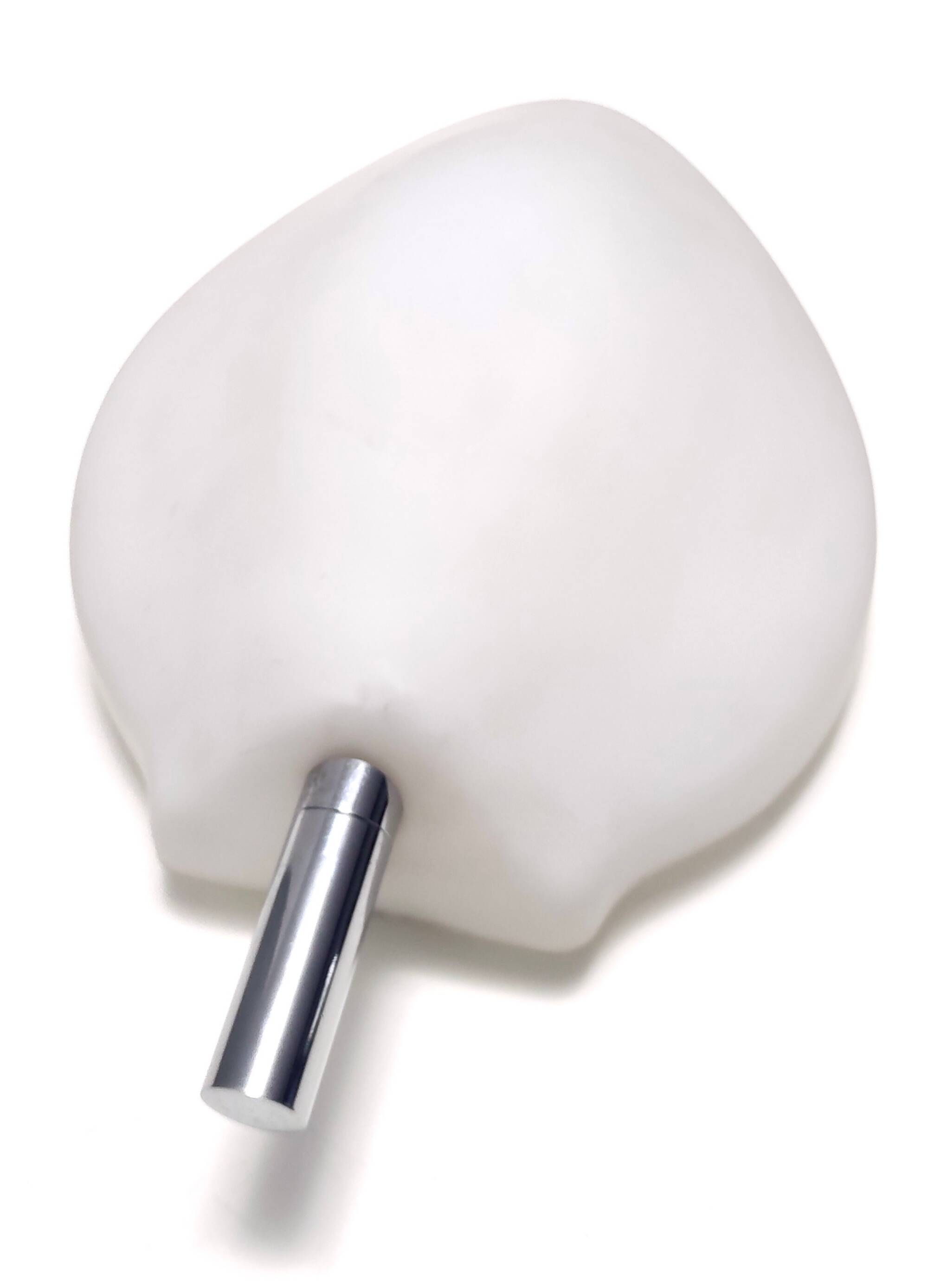 Postmodern Opaline Glass Sconce No. 2299 by Fontana Arte, Italy