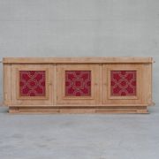 Art Deco Limed Oak Sideboard attributed to André Arbus