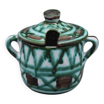 Ceramique vintage - pot moutarde vallauris robert picault