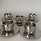 Service à café vintage inox 18/10 imco design italien