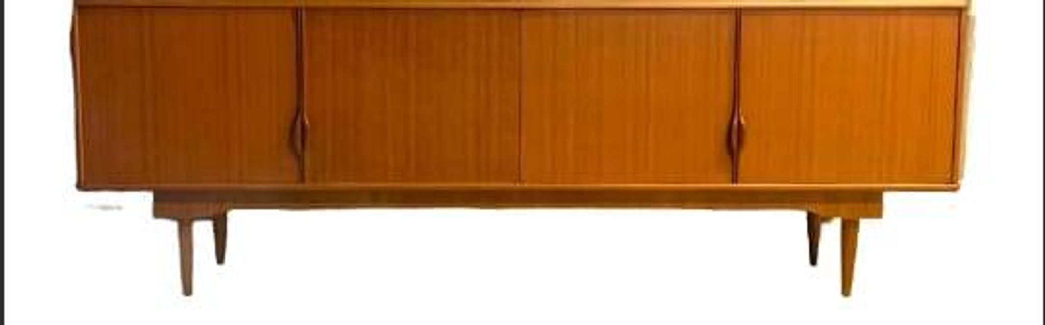 Enfilade scandinave vintage en teck