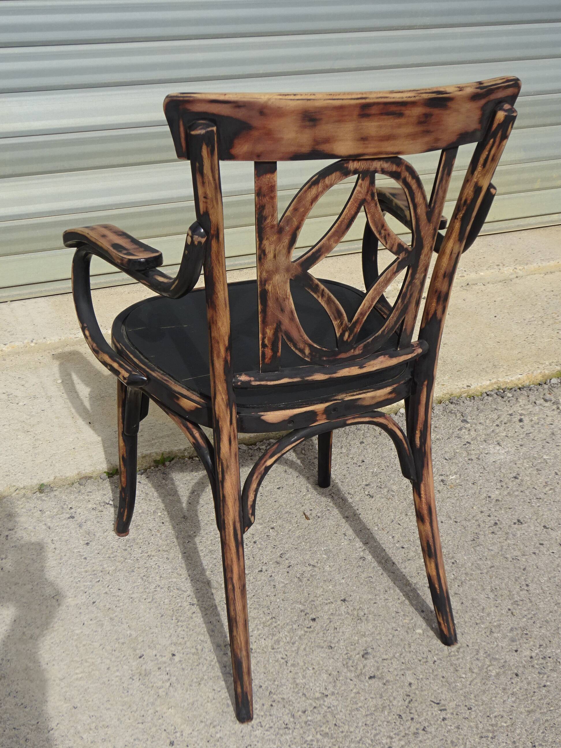 Baumann salon, armchair, bench and bistro chair