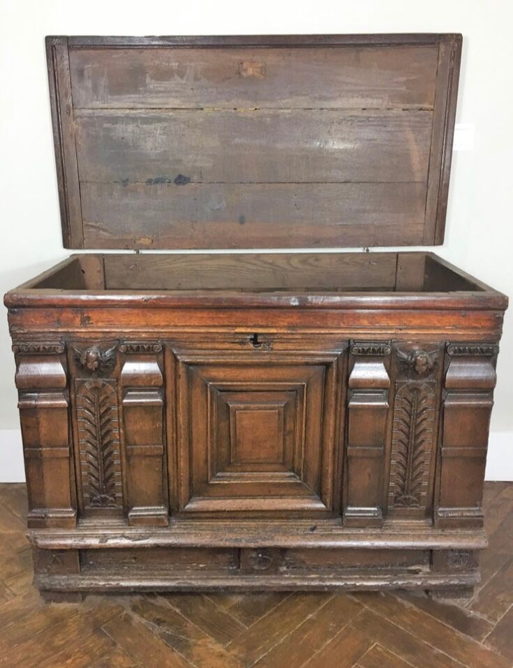 Angel chest of the French Renaissance, circa 1600