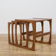 Mid-Century Modern Teak Nesting Tables Designed by R. Bennett for G-Plan, United Kingdom, 1960s