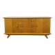 Enfilade en chêne blond, années 50, vintage 