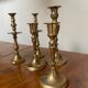 Bougeoirs en laiton