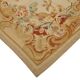 Handmade European Vintage Aubusson Kilim 275 cm x 354 cm