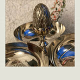 Vintage silver metal aperitif