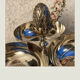 Vintage silver metal aperitif