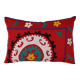 Vintage embroidered cushion cover 41x61 cm