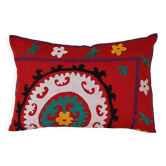 Vintage embroidered cushion cover 41x61 cm