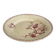 Red iron earth serving dish - Gien honeysuckle - antique earthenware