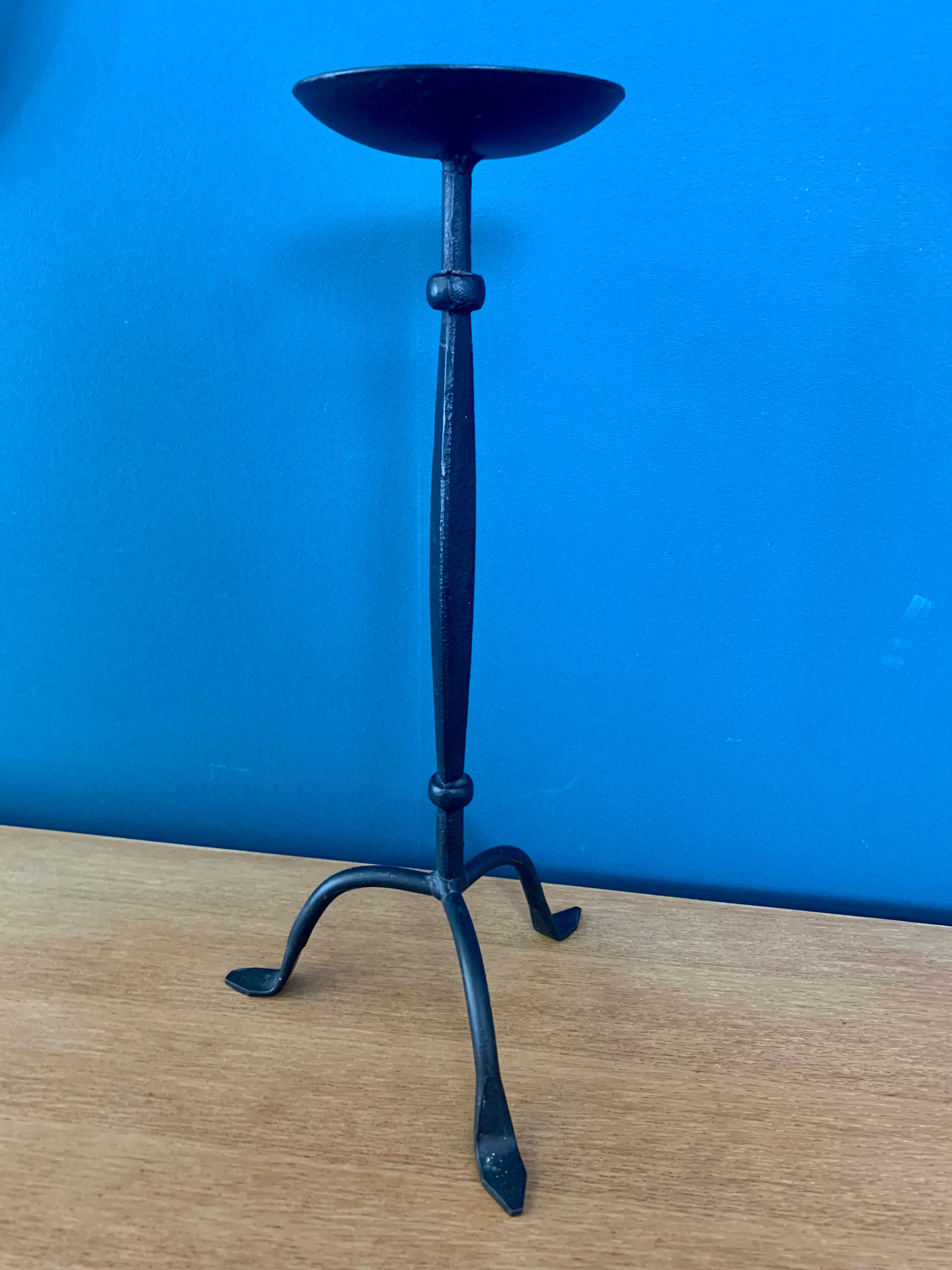 Brutalist candle holder for candle