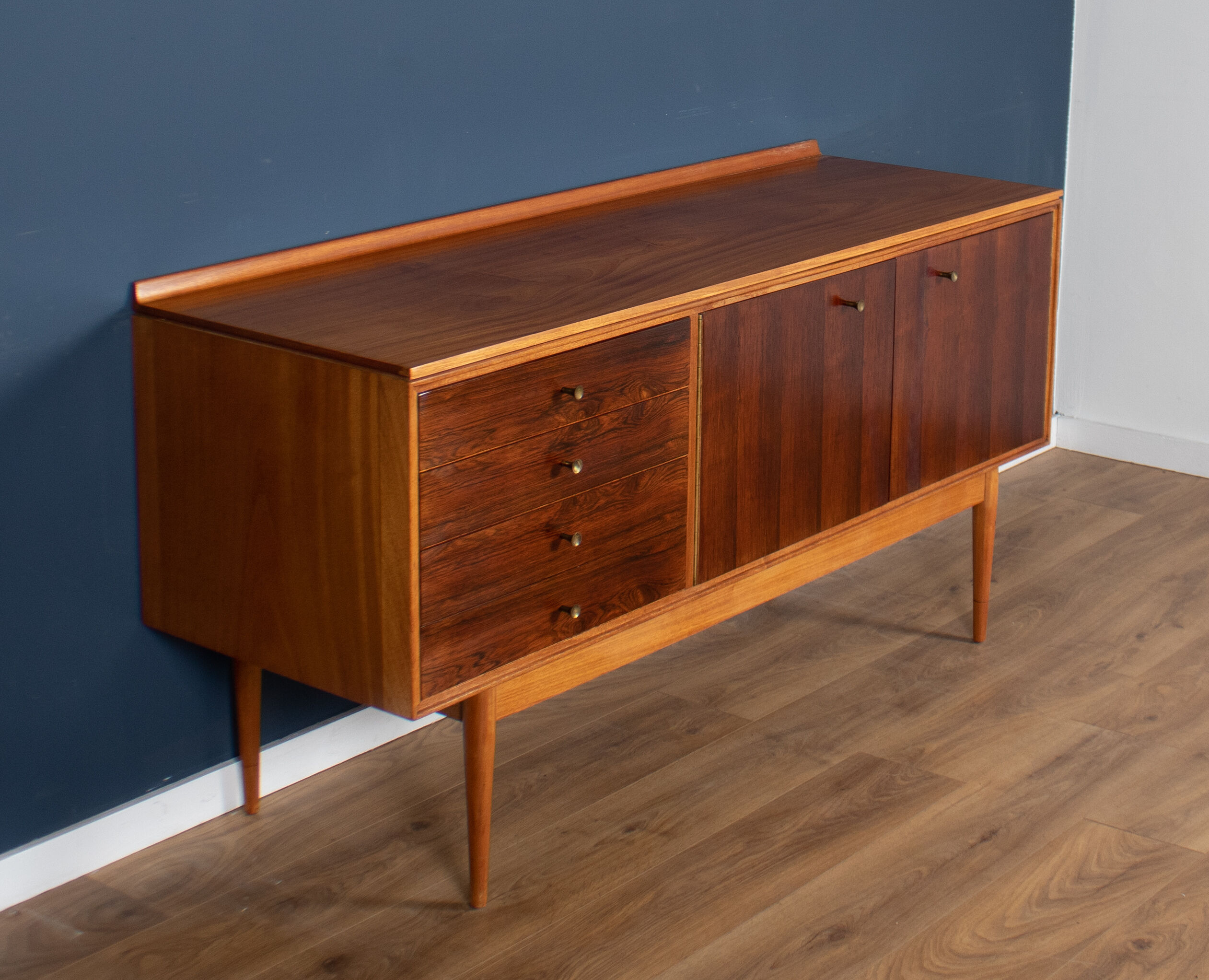 Retro mid century 1960s robert heritage archie shine short teak & rosewood