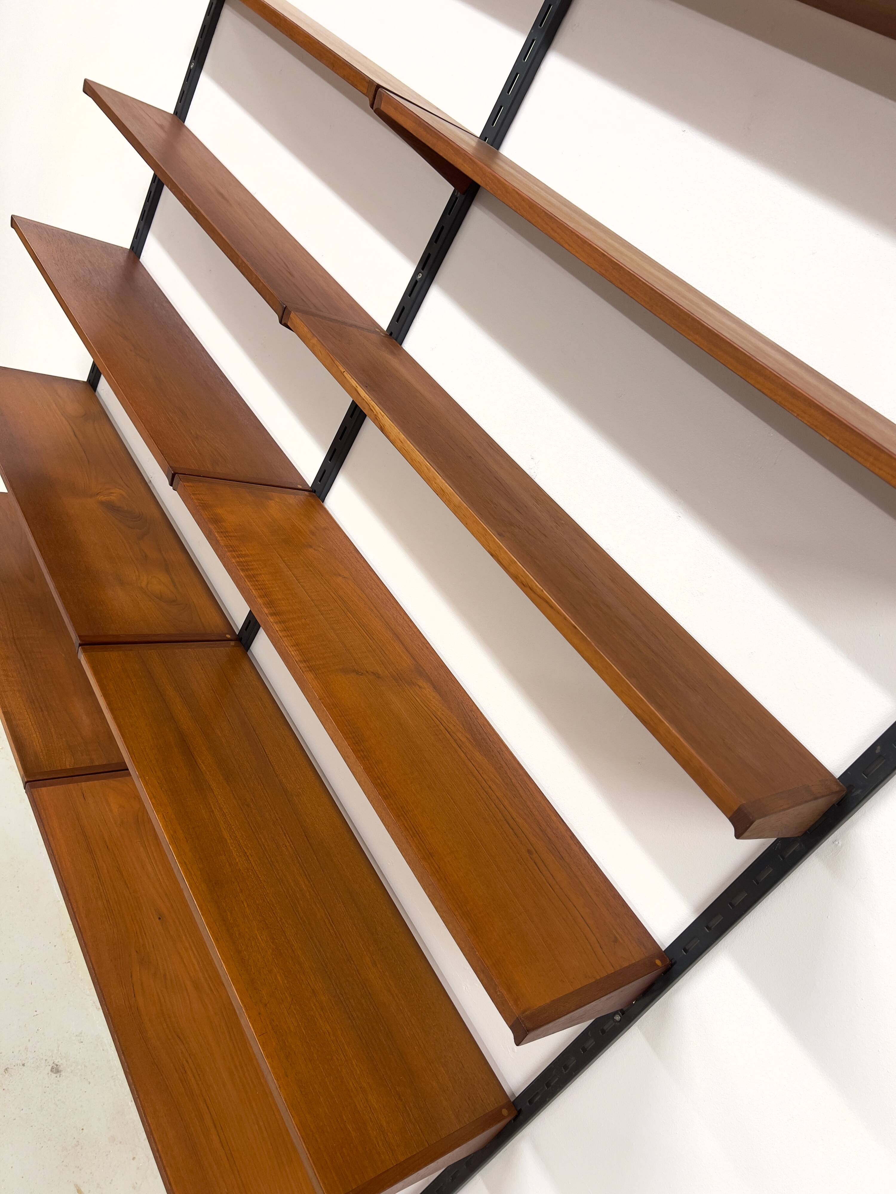 Teak Shelving System By Kai Kristiansen For Feldballes