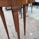 Gueridon side table old marble top vintage xxeme