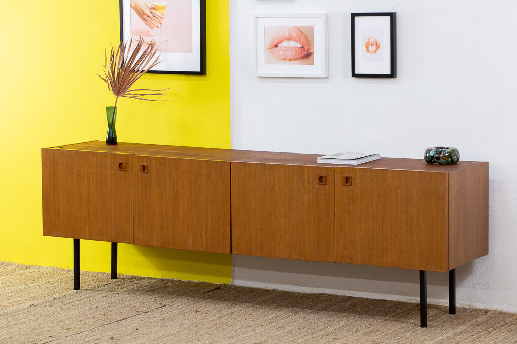 Vintage Scandinavian sideboard – 230 cm