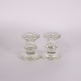 Set Littala Festivo candlesticks design by Timo Sarpaneva