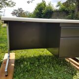 Metal and chrome desk from the 70s