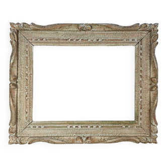 Carved wood frame