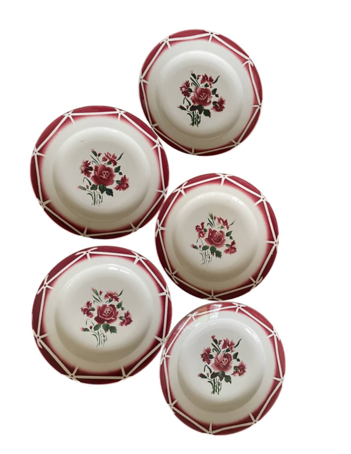 Sarreguemines Douarnenez model dinner plates