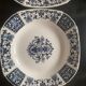 Gien plates, Ibis pattern