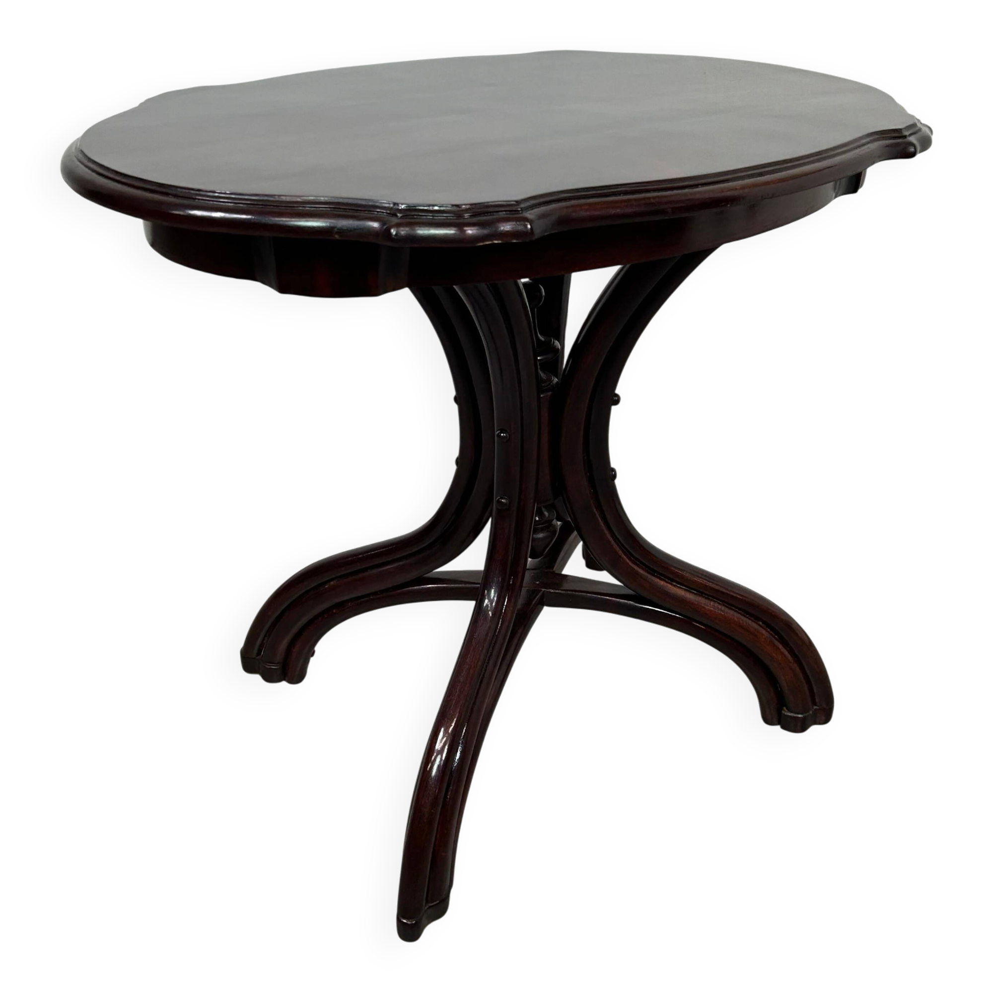19th-century bent Thonet table