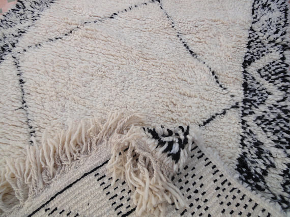 Carpet Berber Moroccan row 275 x 103 cm