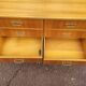 Vintage sideboard from the 50s and 60s in wood 245cm